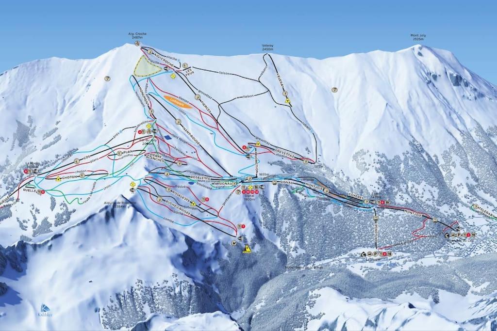 Studio Agreable Contamines-Montjoie Zewnętrze zdjęcie